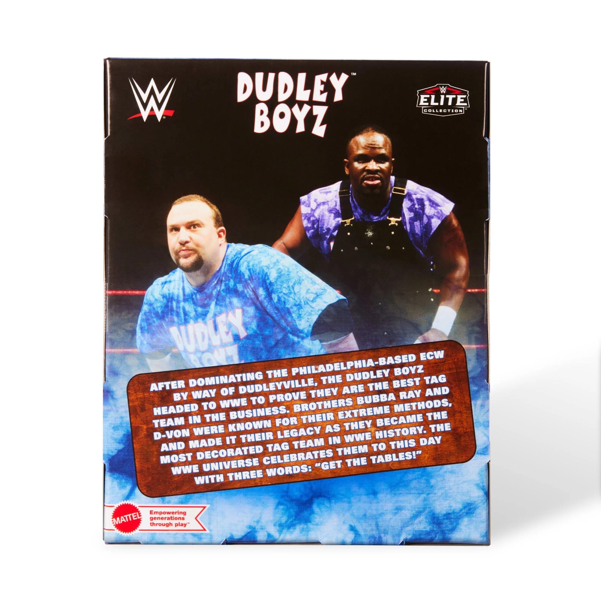 最終値下げWWE D-Von Dudley & Bubba Ray Dudley Amazon.com: WWE Elite Collection Dudley Boyz Bubba RAY