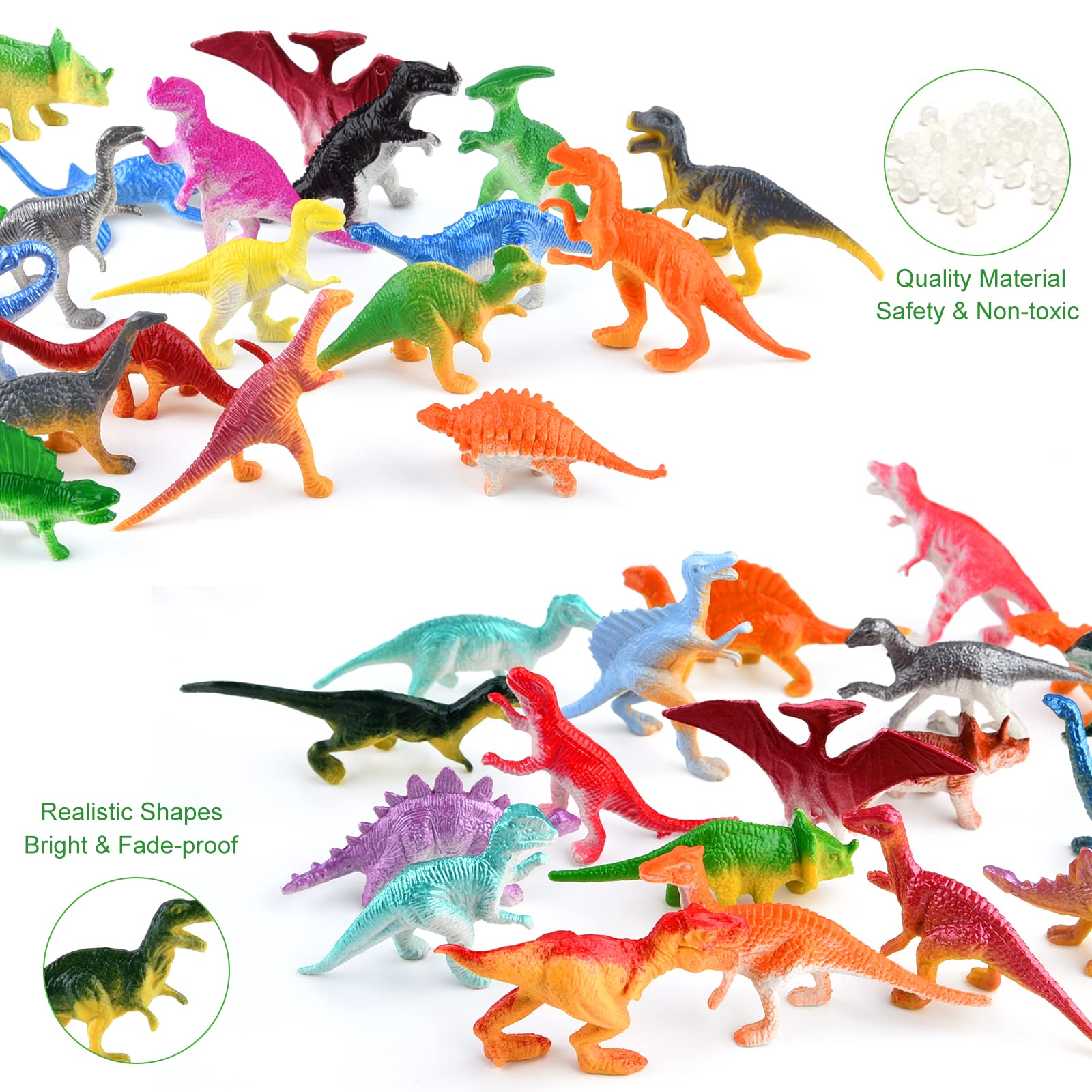 Adornos No Comestibles Para Postres 40 Dinosaurios - Decoración Temática  Baby Shower Y Cumpleaños Adornos Cupcakes, image size:1600x1600