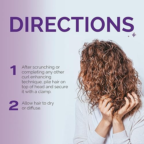 Miniatura 5 de Curl Keeper Pinzas de garra para cabello grueso y fino, pinzas de mandíbula enrollables (paquete de 12)  Dientes anchos medianos para mujeres que