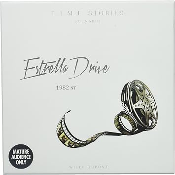 TIME Stories Estrella Drive EXPANSION - Immersive Time-Travel Adventure Game, Cooperative Strategy Game for Kids and Adults, Ages 12+, 2-4 Players, 60 Minute Playtime, Made by Space Cowboys