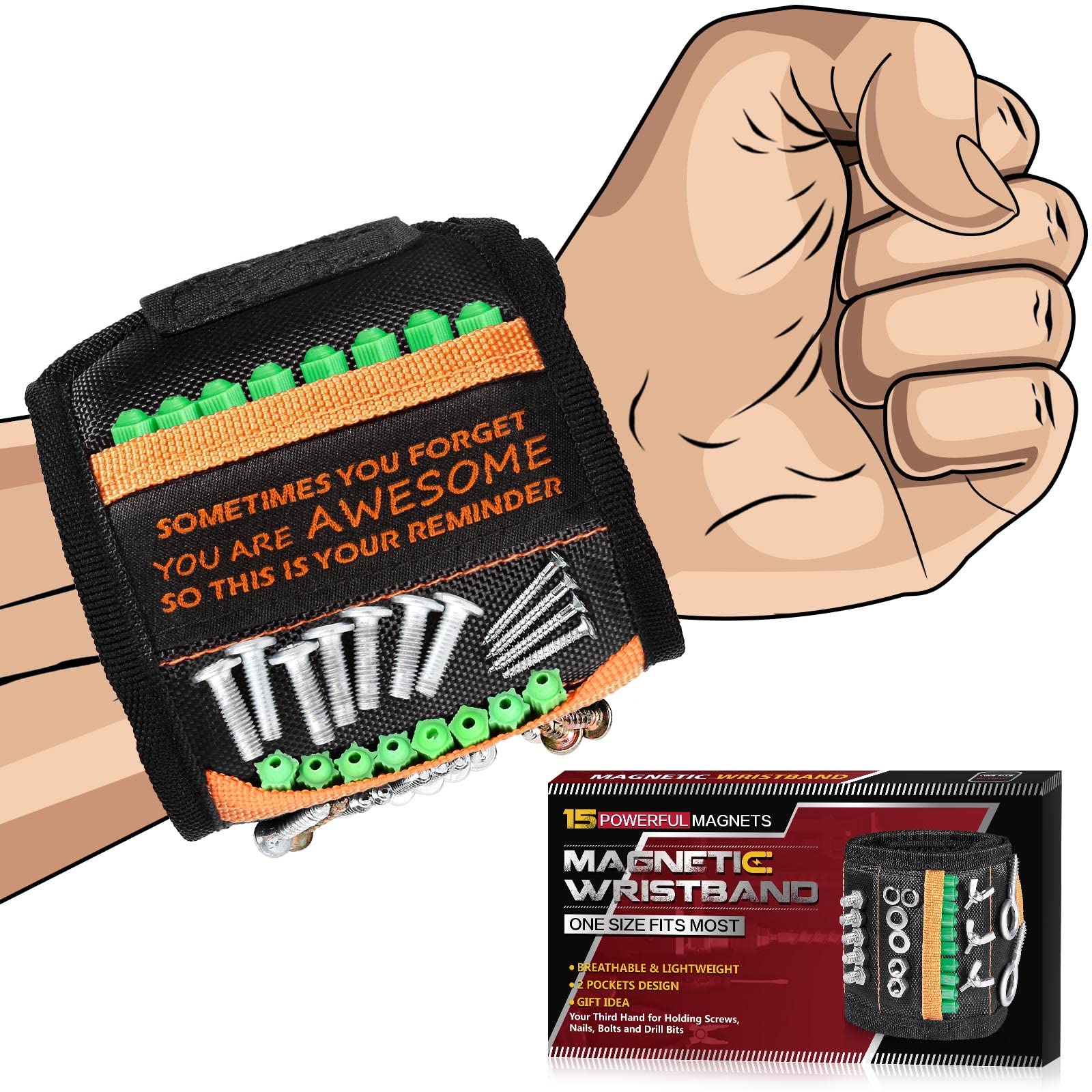 Wristband, Anniversary Birthday Gifts for Men Dad Boyfriend