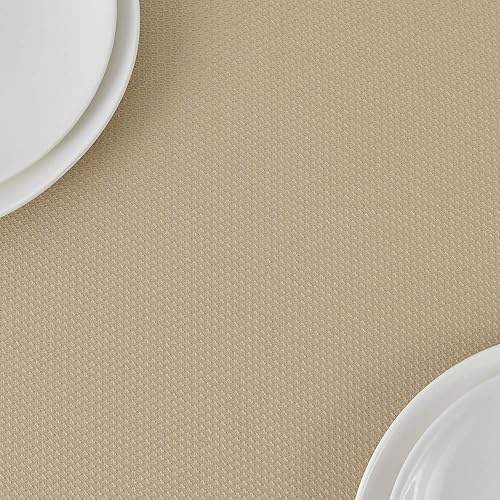 Miniatura 8 de maxmill Mantel Rectangular Texturizado Resistente al Agua Antiarrugas A Prueba de Derrames Mantel de Jacquard Suave para Comedor, Banquetes de