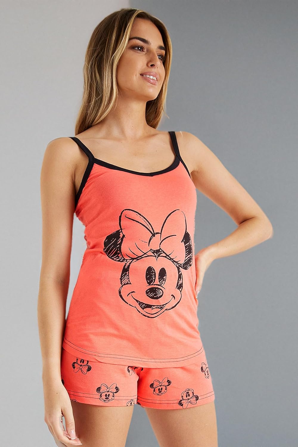 Disney Stitch Womens Pyjamas Vest Short PJs Sets for Women XS-XL Stitch Gifts