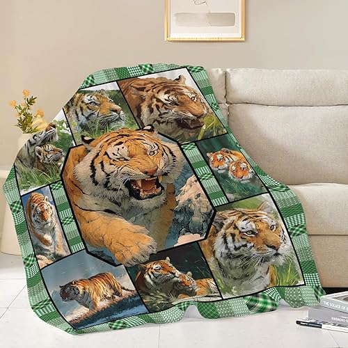 Miniatura 113 de Manta de León Cachorro de León Manta de Tiro Regalos para Hombres Mujeres Niños Niñas Niños Adultos Súper Suave Acogedora Felpa Esponjosa Difusa