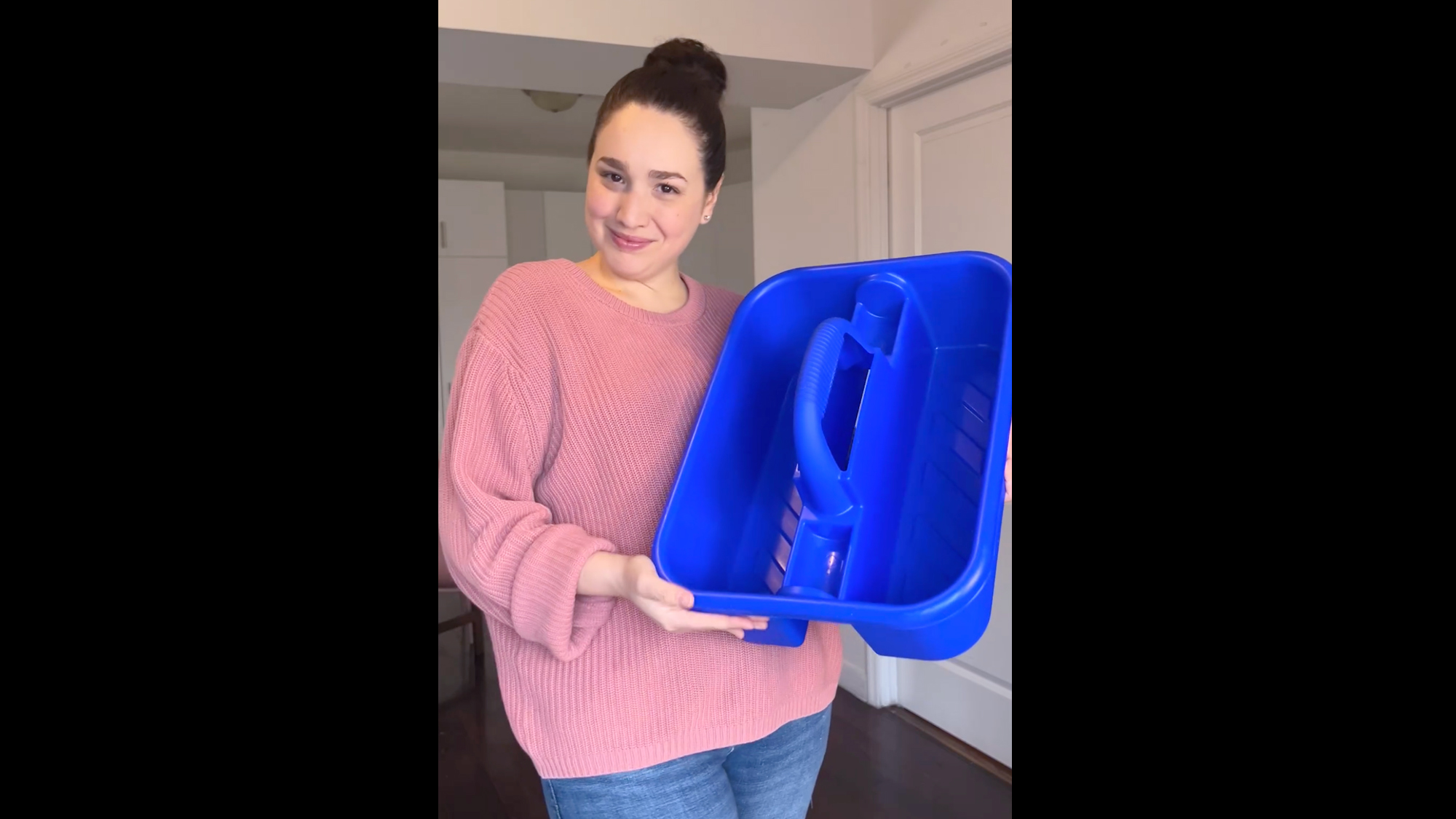 Akro-Mils 09185 Plastic Tote Tool & Supply Cleaning Caddy with