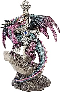 Design Toscano QS92707 Dragon Blade Statue, Full Color