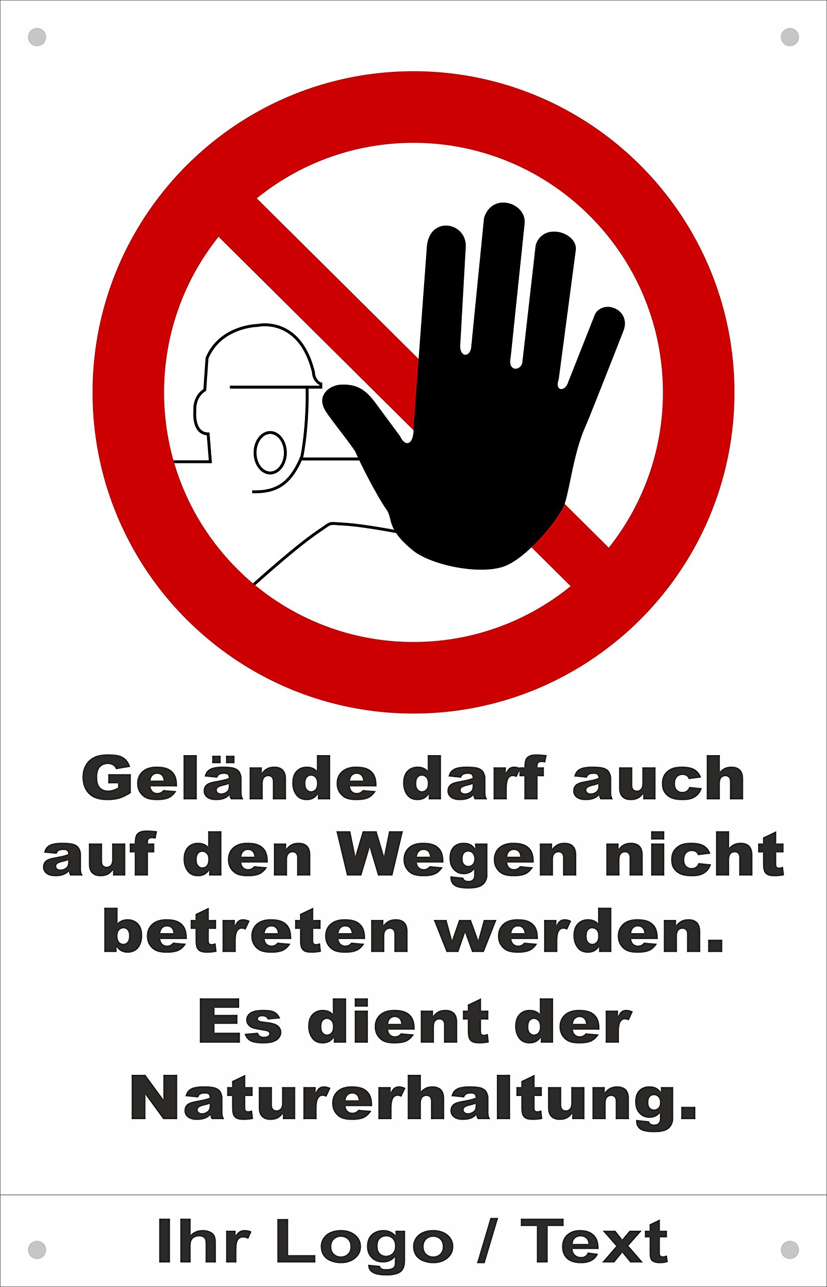 Bannière D'arrêt – Bannière D'arrêt – Toll-wut – Insertion De Combustion – Bâche De Publicité Stable En PVC Avec œillets – P00001-001 – Disponible En 4 Variantes