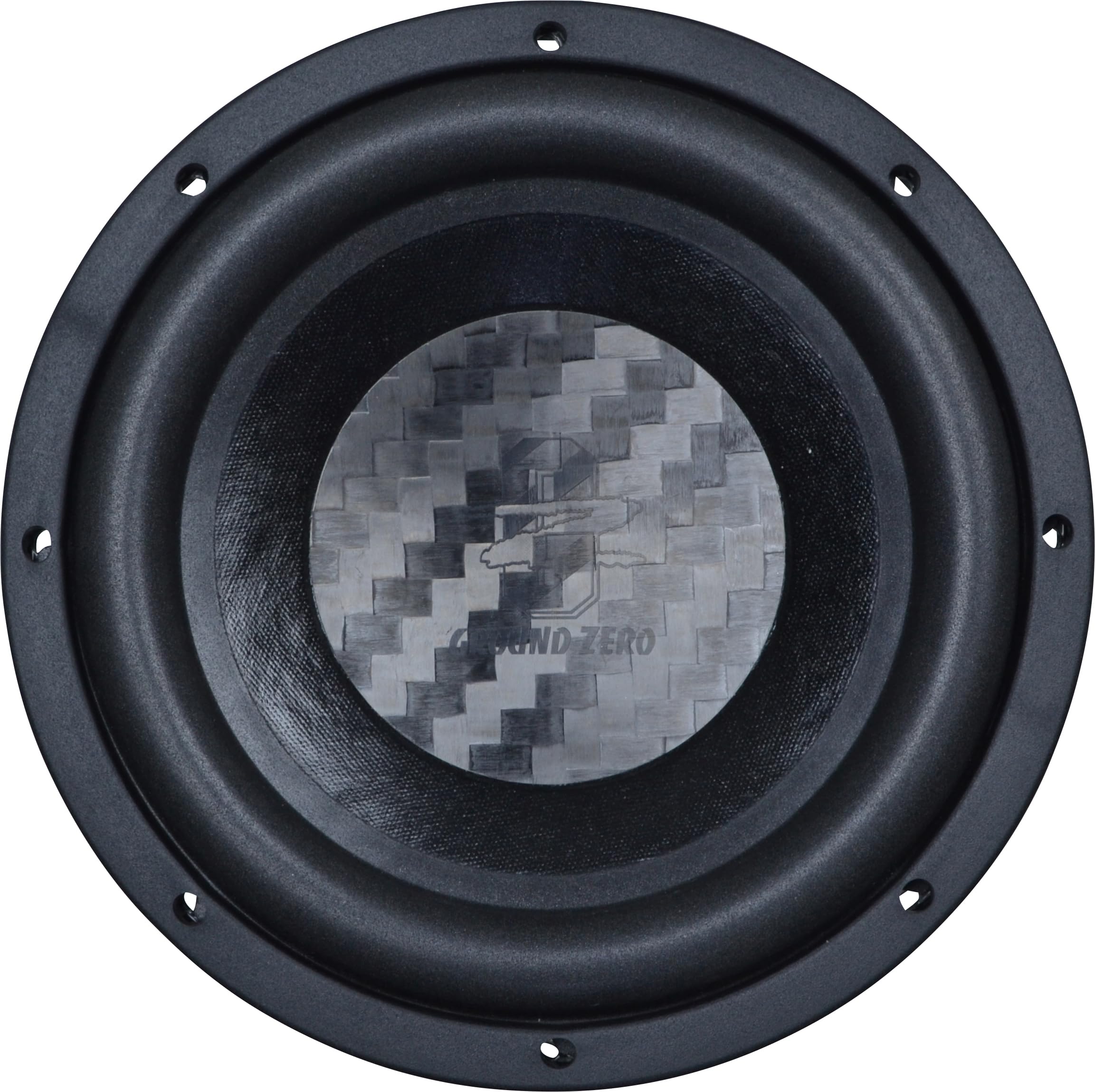 Ground Zero GZUW 10CF - Subwoofer da 10 pollici per bassi precisi e profondi in auto, 450 W RMS, 2 x 2 Ohm, potente e controllato