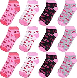 12 pares de calcetines tobilleros de colores surtidos para mujer, talla 9-11, talla de zapato 6-9