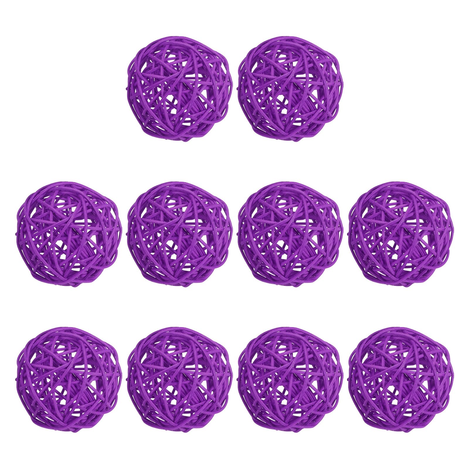 Boules décoratives violettes PATIKIL pour garnir vos vases vides et réussir votre table de fête