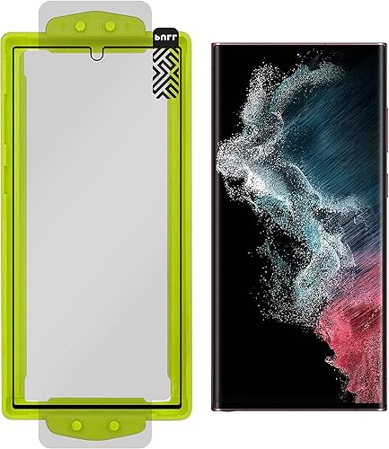 Fortress Protector de pantalla curvo para Samsung Galaxy S22 Ultra con cobertura de dispositivo de $200 y herramienta de instalación precisa,