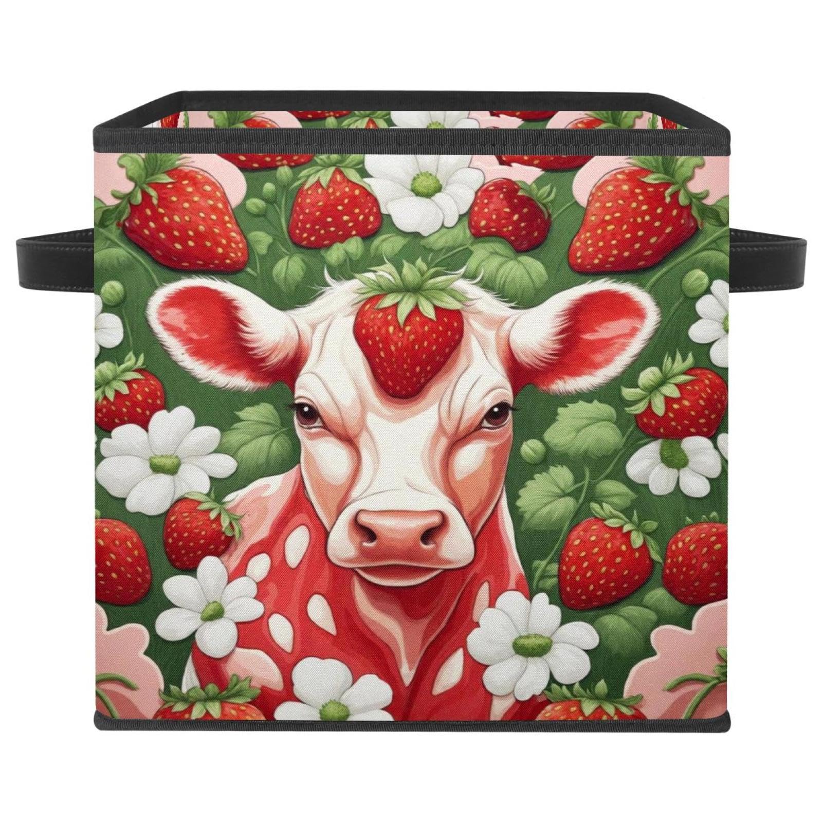 Grand cube de rangement pliable double poignée panier tissu Oxford vêtement et jouet