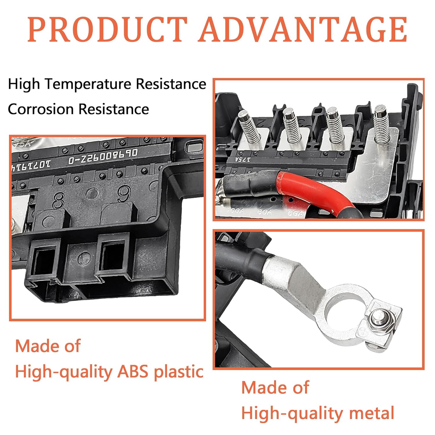 Battery Distribution Engine Compartment Fuse Block Compatible with 2017-2019 GMC Sierra 1500 1500Limited 2500 HD 3500 HD ： 2017-2019 Chevrolet Silverado 1500 2500 HD Part#: 84095551 84460795 84354721