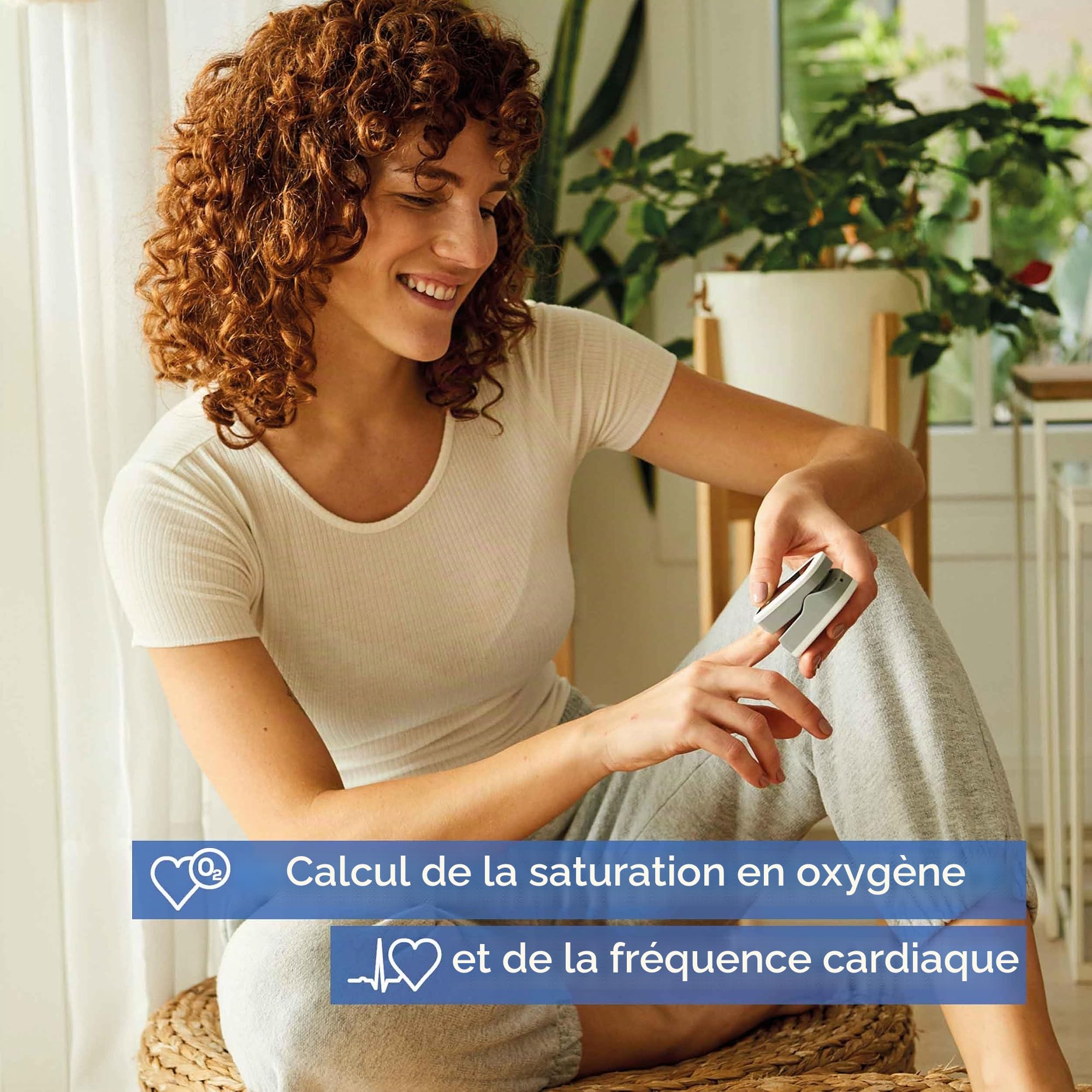 Beurer PO 30 - Oxymètre de pouls digital pour la mesure de la saturation en oxygène dans le sang et le pouls, 61 x 36 x 32 mm, 57 gr, blanc et argent & BM 27 Tensiomètre Électronique au Bras