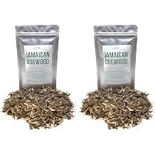 Jamaican Dogwood - Dried, Cut & Natural Fishfuddle Bark/Root - Piscidia Piscipula from Jamaica - Net Weight 1.48 Oz / 42 Grams Pack of 2