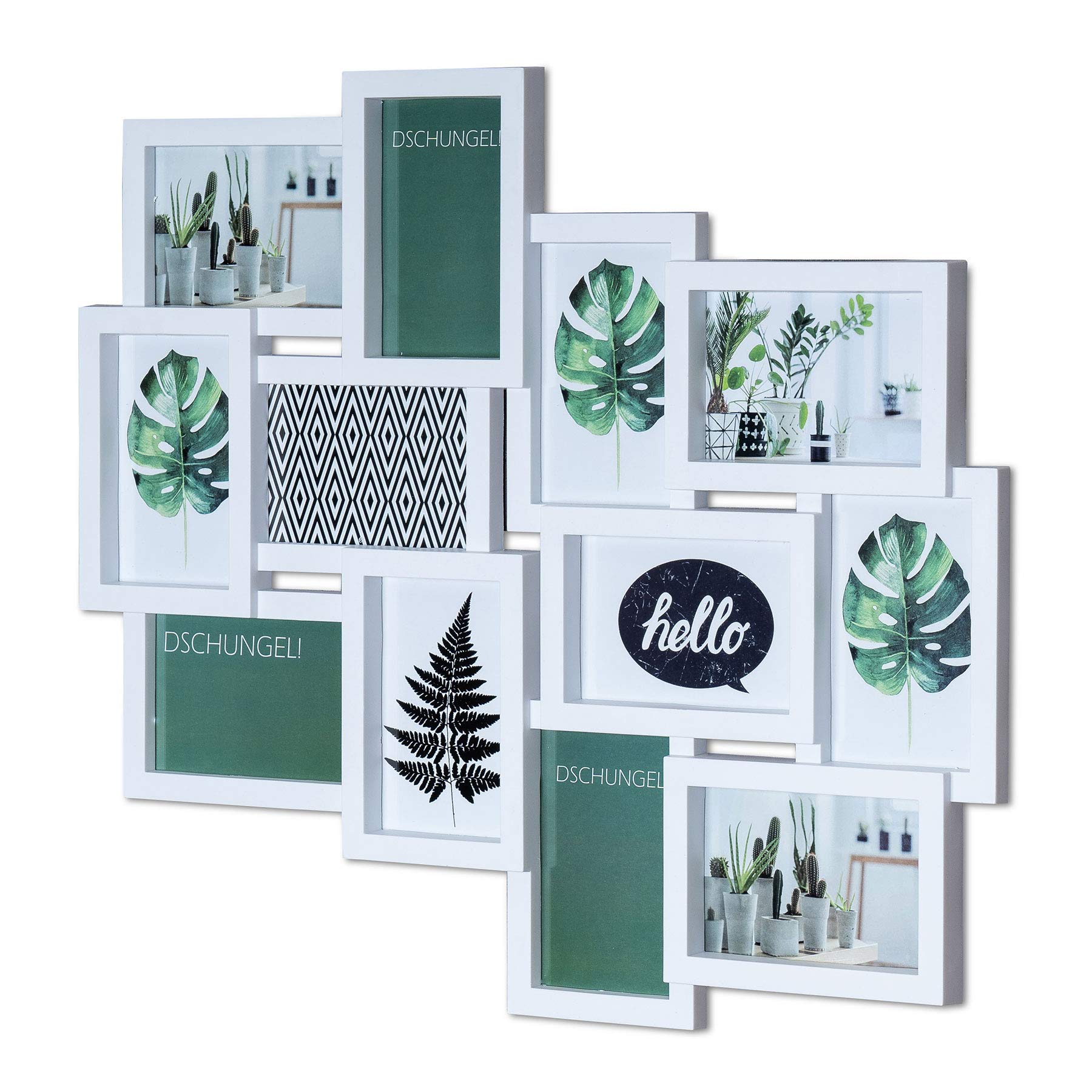 Bilderrahmen Collage BIG 12 Bilder Brown - Produkte - Locker B2B-Shop