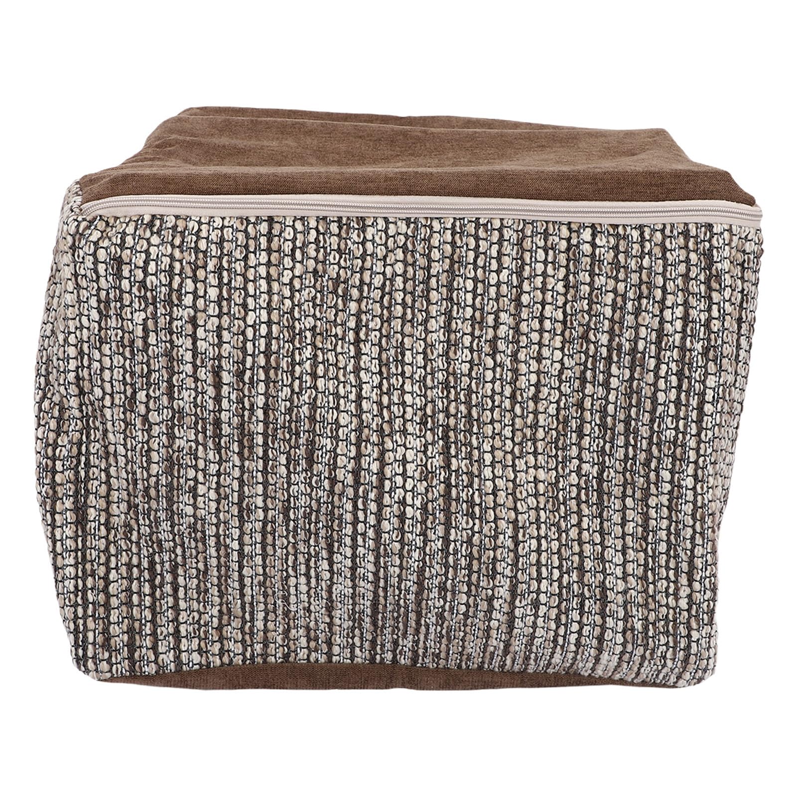 Solución manchas: Funda para reposapiés de algodón lavable de 52x52x35cm