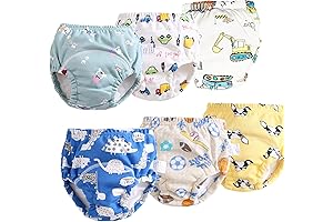 Comfy and Absorbent Potty Training Underwear for Little Boys (2T Size)