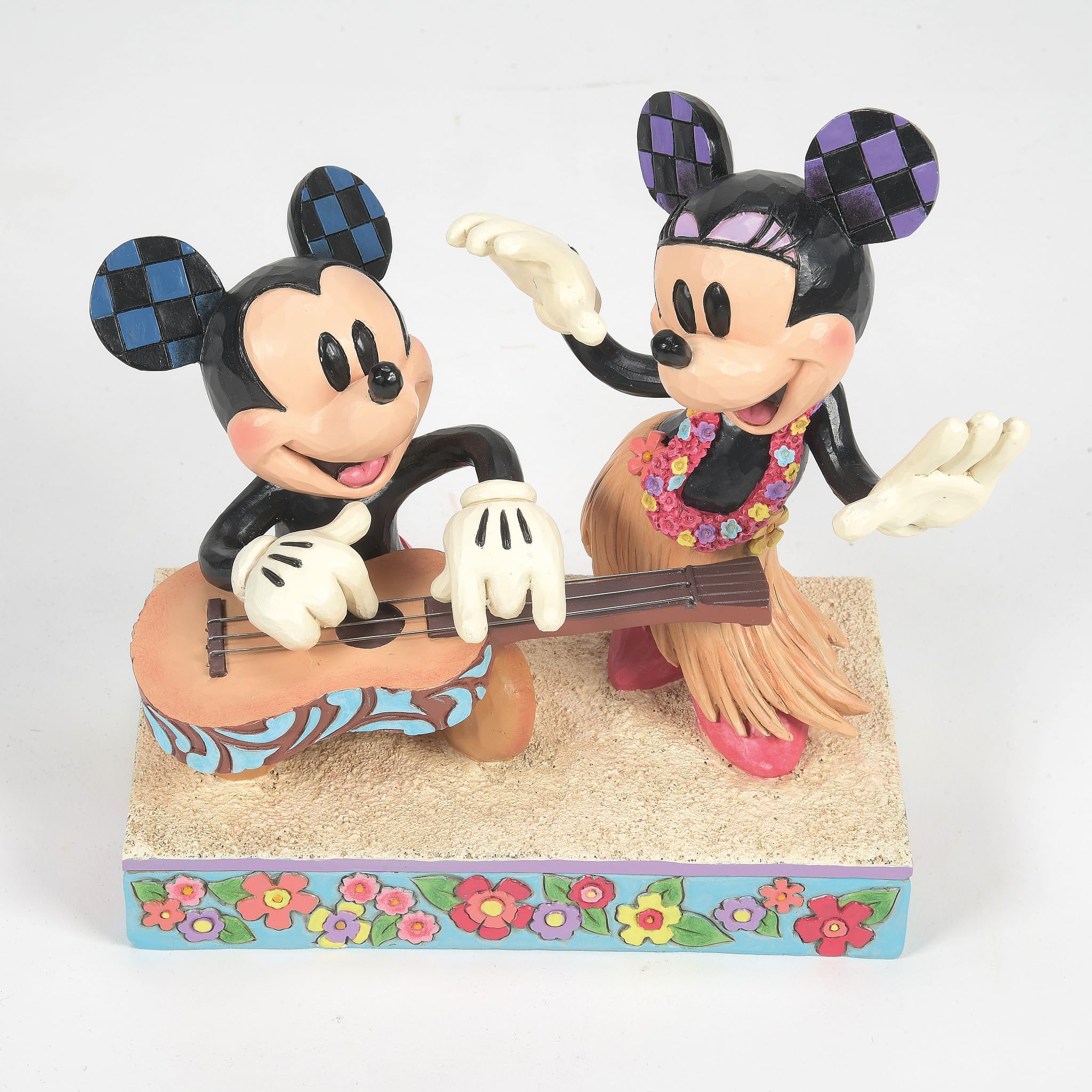 Disney Traditions Figurine Mickey et Minnie Hawaii