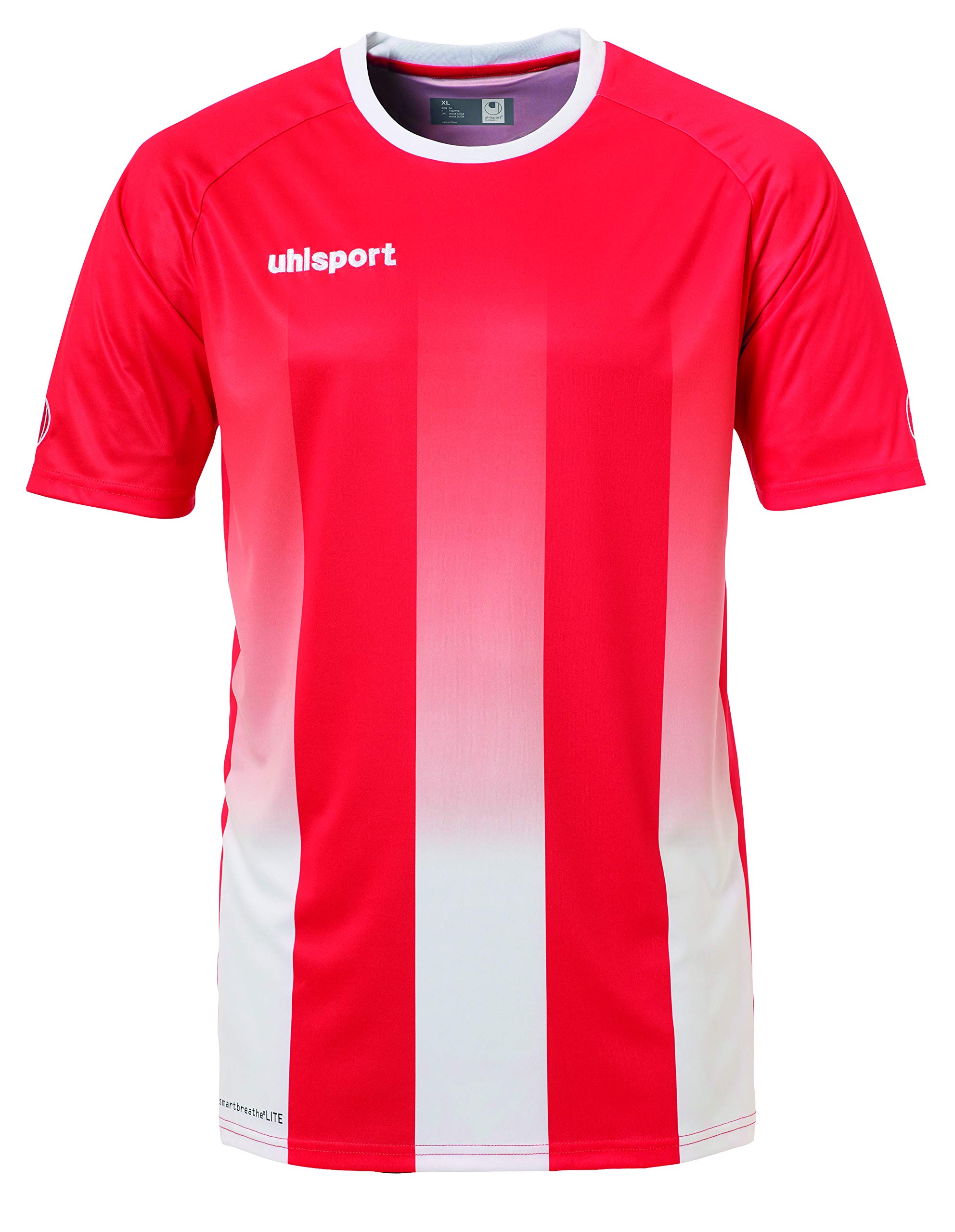 Uhlsport Men Stripe Jersey Men's Training Jersey - red/white, XXS