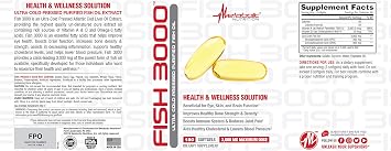 Metabolic Nutrition Fish 3000 (180count)