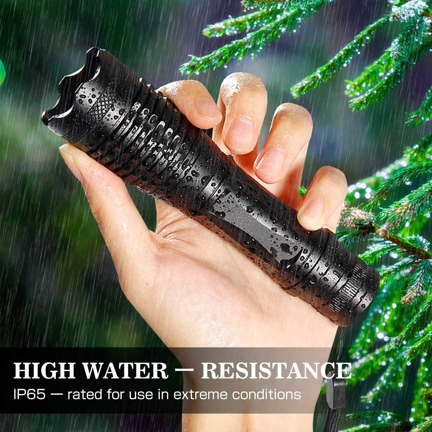 Super Bright Flashlight Resistant Emergency Flashlights Photo