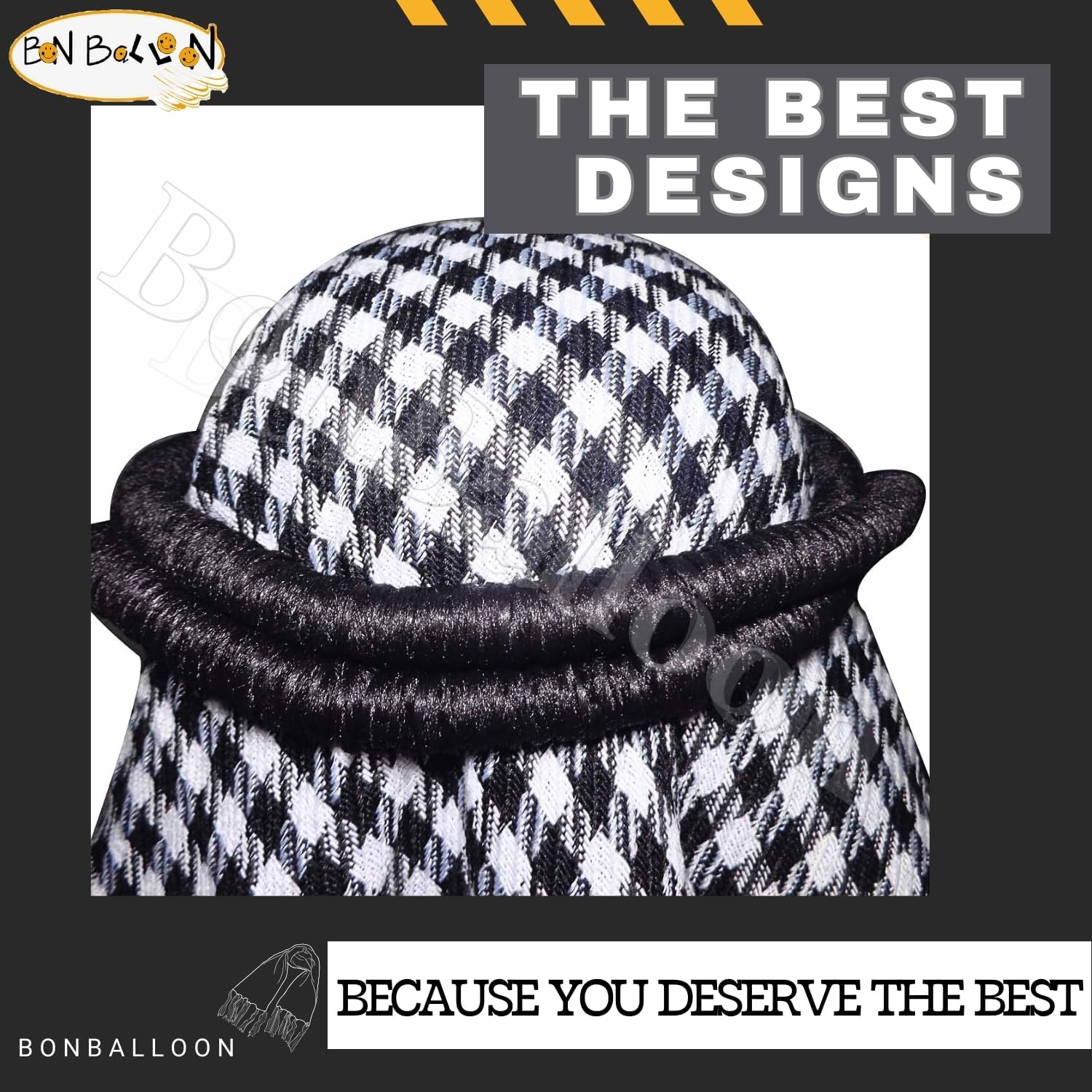 bonballoon Arafat Arabian Arabic Scarf Shawl Keffiyeh Shemagh Desret Palestine + Igal Agal Set Unisex Traditional Middle Eastern Saudi Arabia Costume Palestinian Headscarf Veil Tassel