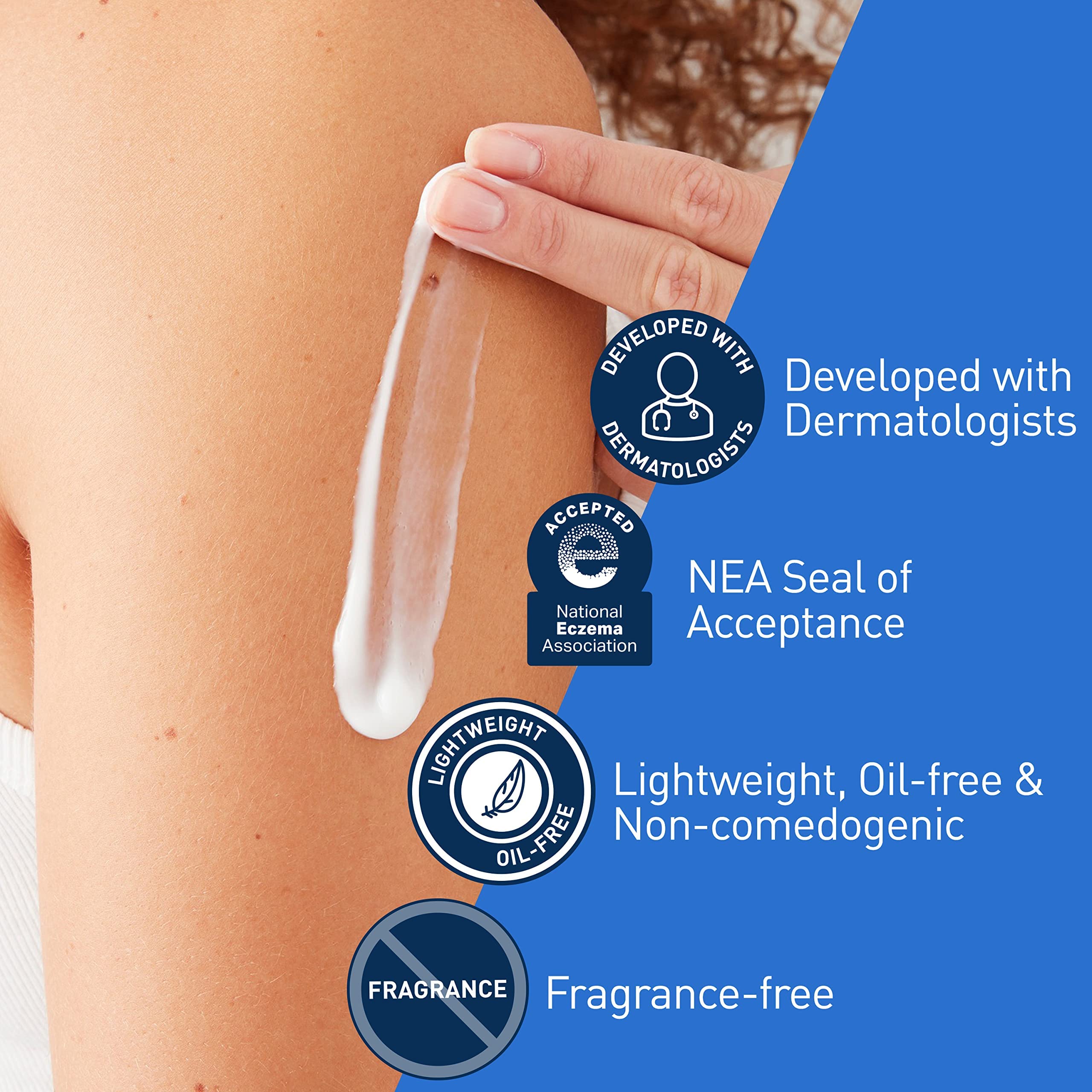 CeraVe Daily Moisturizing Lotion for Dry Skin Body Lotion & Facial