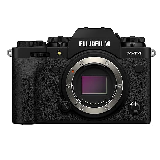 Fujifilm X-T4 Mirrorless Camera Body Black