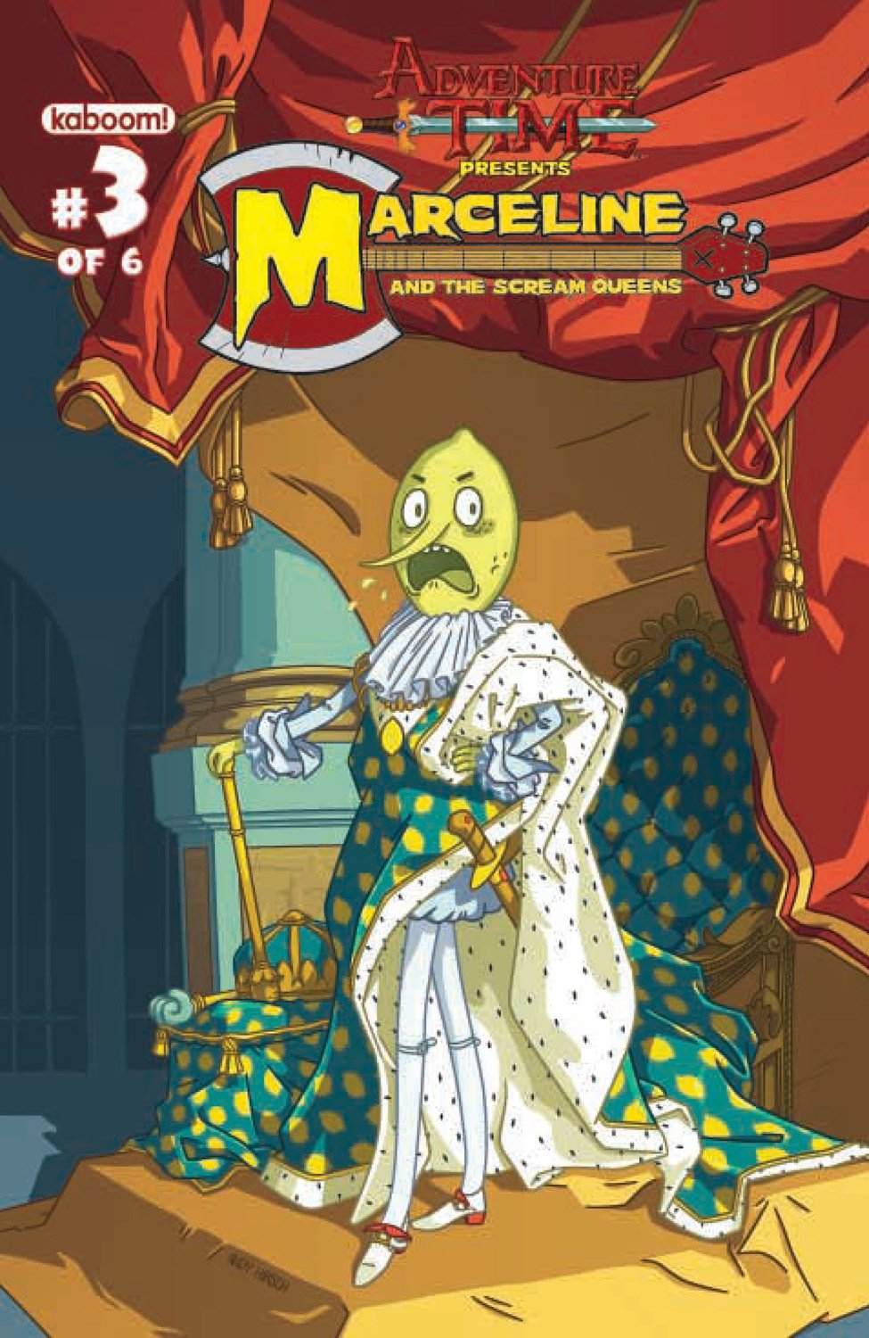 Marceline and the Scream Queen #3 Variant 1:10 Cover (Adventure Time, 1)