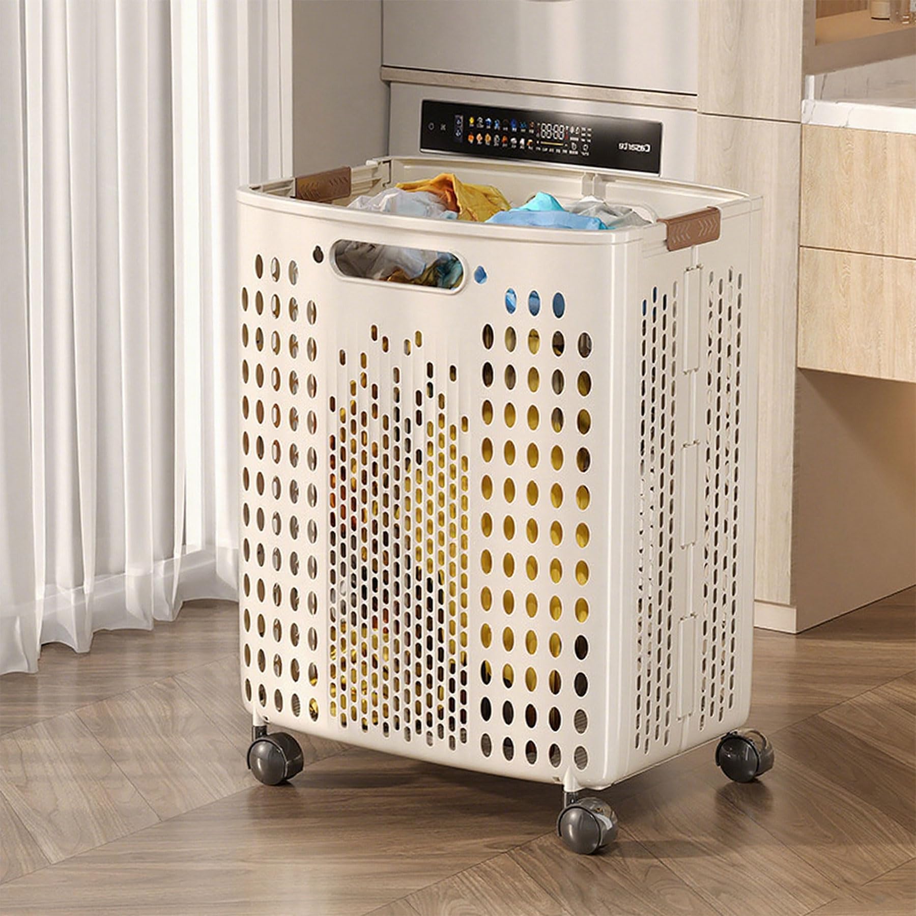 Amazon｜ZMZZZX 洗濯かご ランドリー バスケット 洗濯物入れ 折り畳み