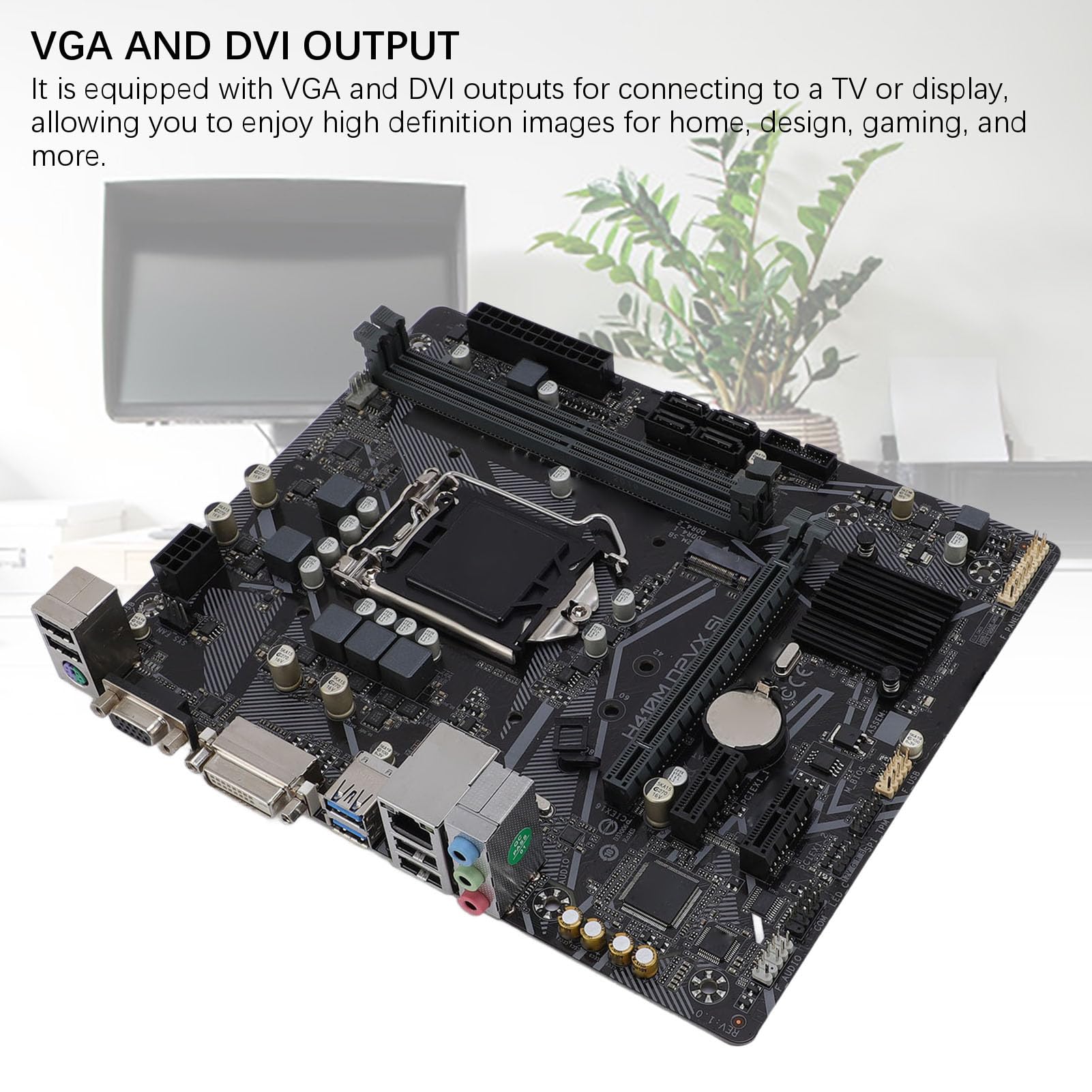 Płyta Główna M ATX, dla Płyty Głównej Komputerowej LGA 1200 4 X Serial ATA III Interfejsy 4 Plus 2 -fazowe Zasilanie 2xddr4 Dimm Board