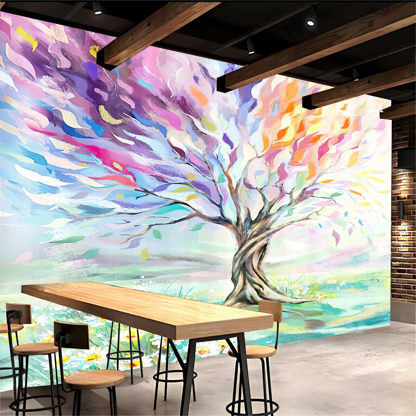 Arbre de papier peint 3d - Canada