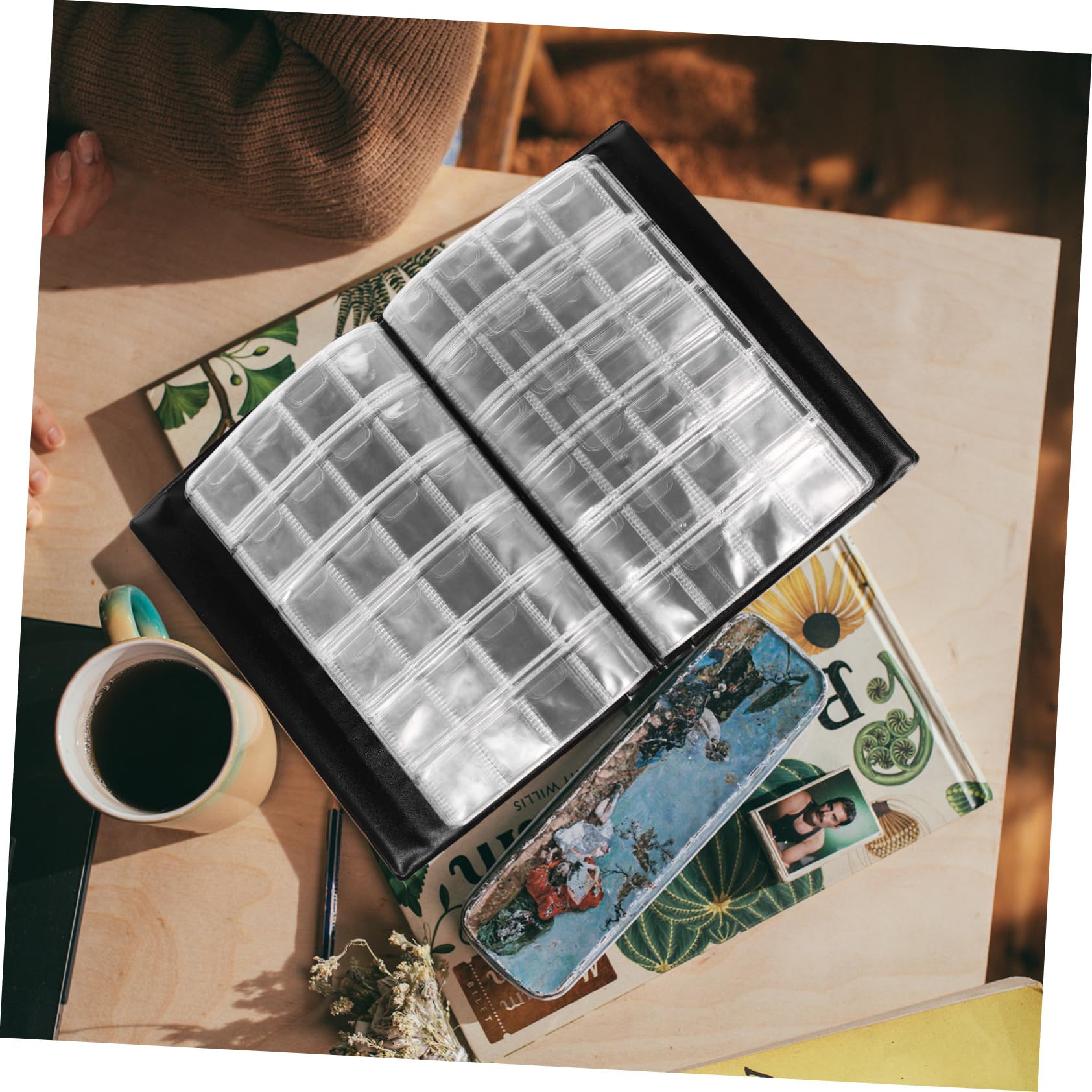Abaodam Album in Pu e PVC per Monete da Collezione 300 Tasche