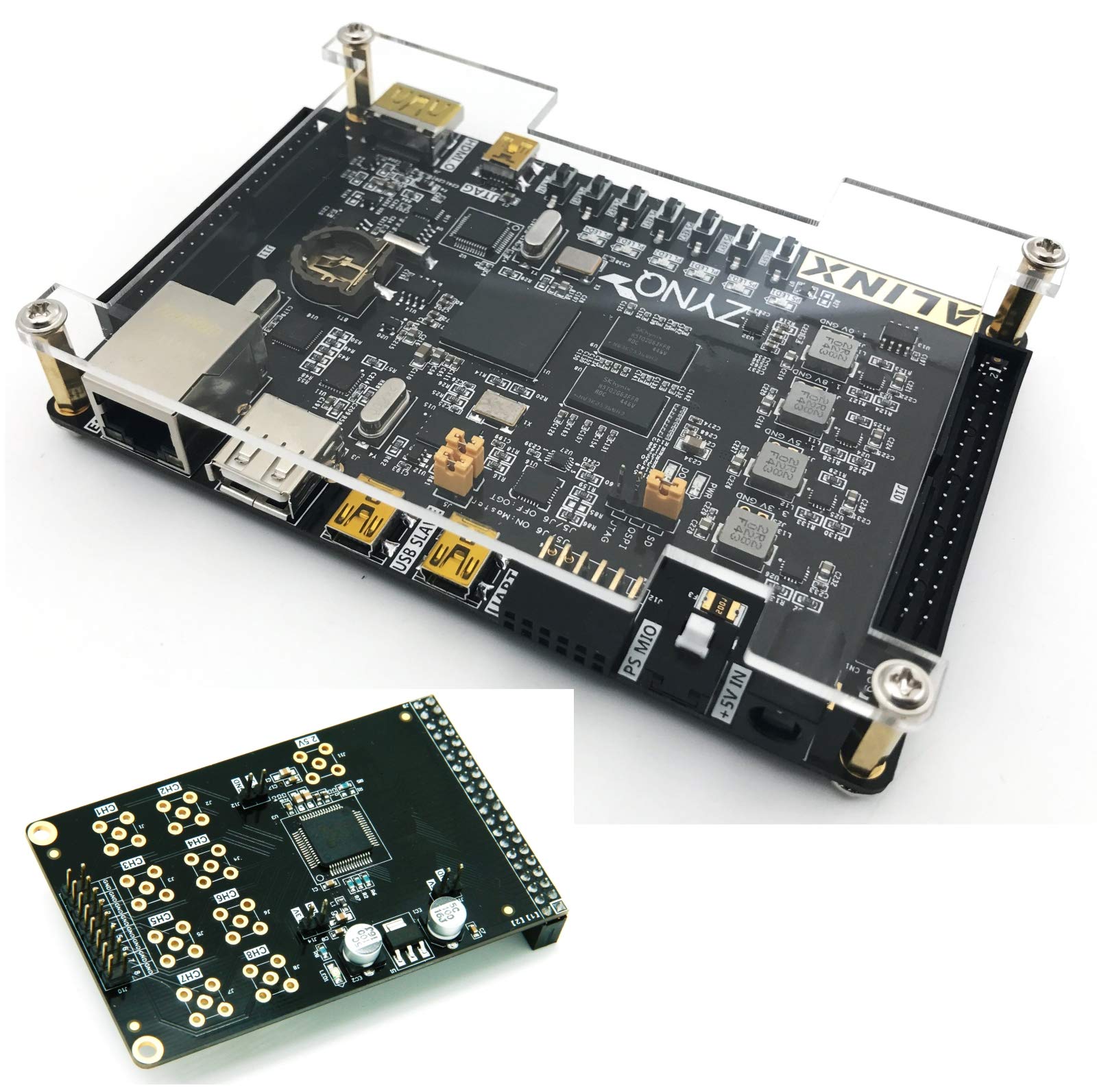 ALINX Brand Xilinx Zynq-7000 ARM/Artix-7 FPGA SoC Development Board Zedboard (AX7010, FPGA Board wit