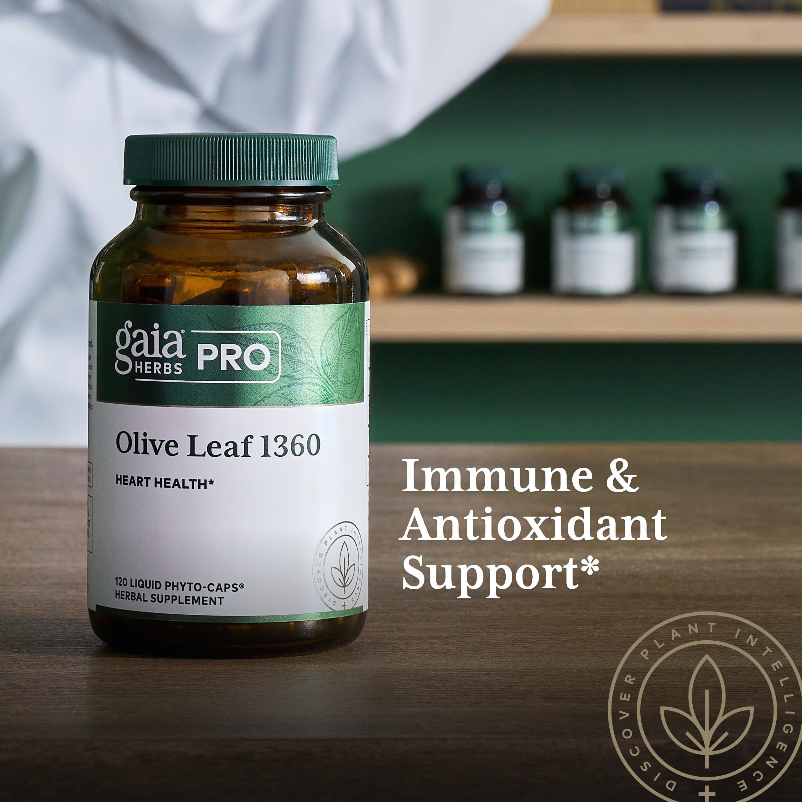 Amazon.com: GAIA HERBS PRO Olive Leaf 1360 - Supports Immune