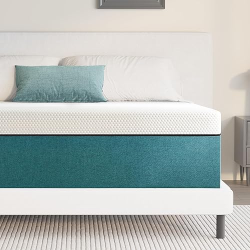 Miniatura 3 de Colchón de espuma viscoelástica de gel refrescante de 12 pulgadas, tamaño Queen, firmeza media, funda extraíble, colchón en una caja para mayor