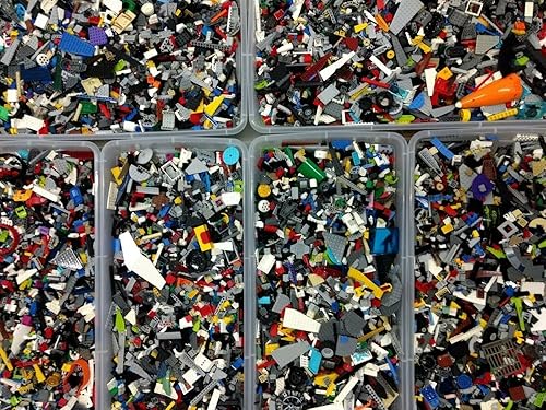 ¡10 libras a granel! Piezas aleatorias, piezas y Bricks