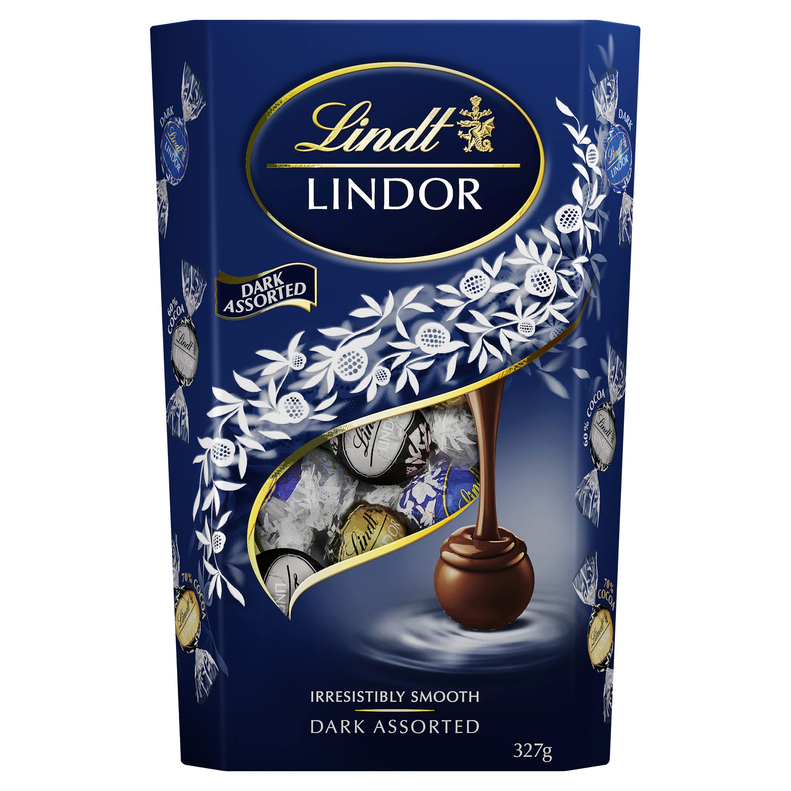 Lindt LINDOR Dark Assorted Chocolate Cornet 327g