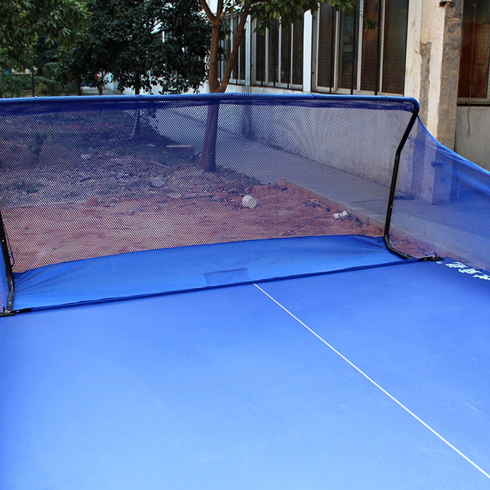 Raccoglitore di Ping Pong, Rete di Raccolta da Tavolo, Comodo Riciclaggio, Stabile e Senza perdite, Risparmio di manodopera e Durevole, per aiuti alla Formazione (Color : Blue)