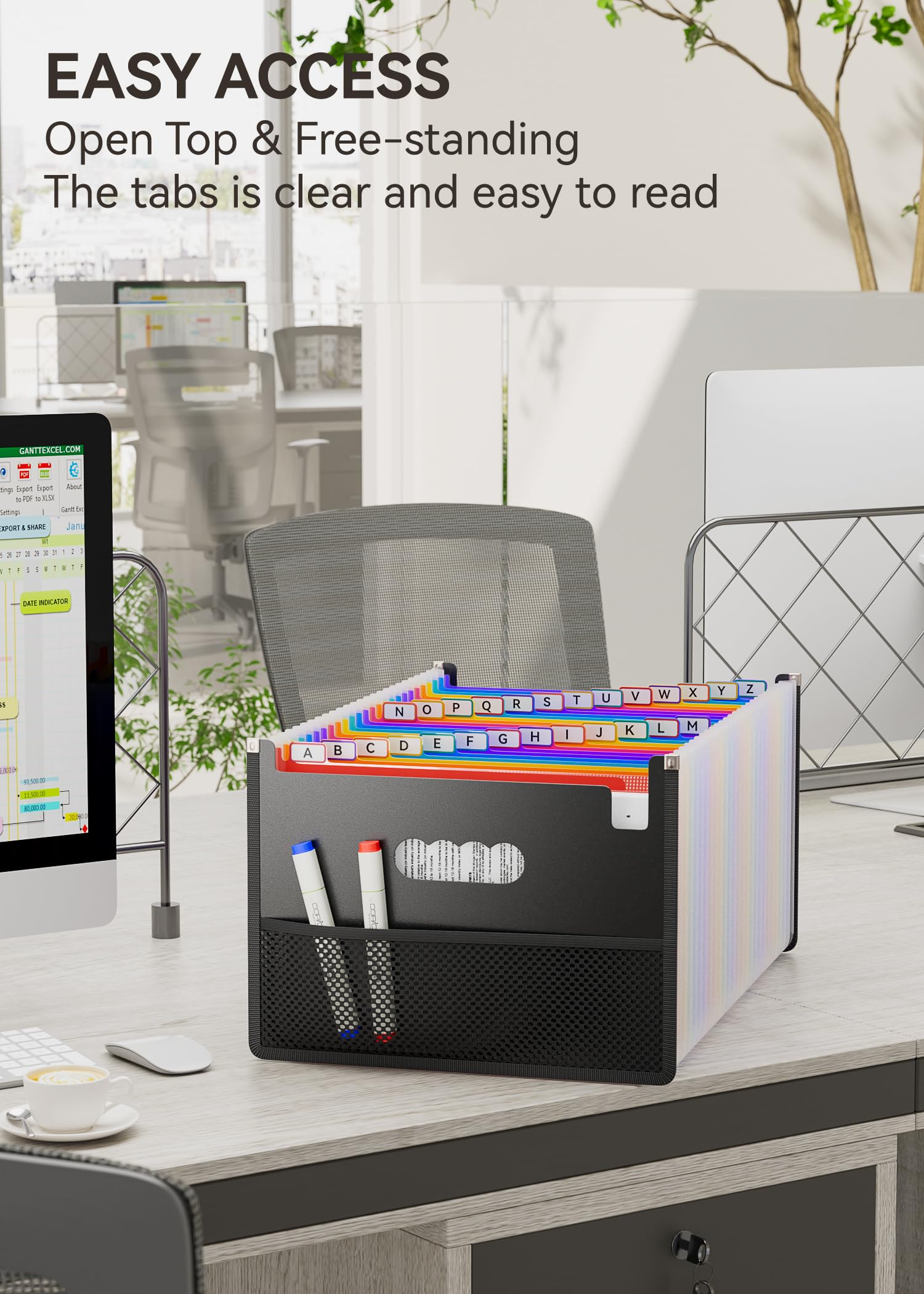 Amazon.com : Accordion File Organizer, 26 Pockets File