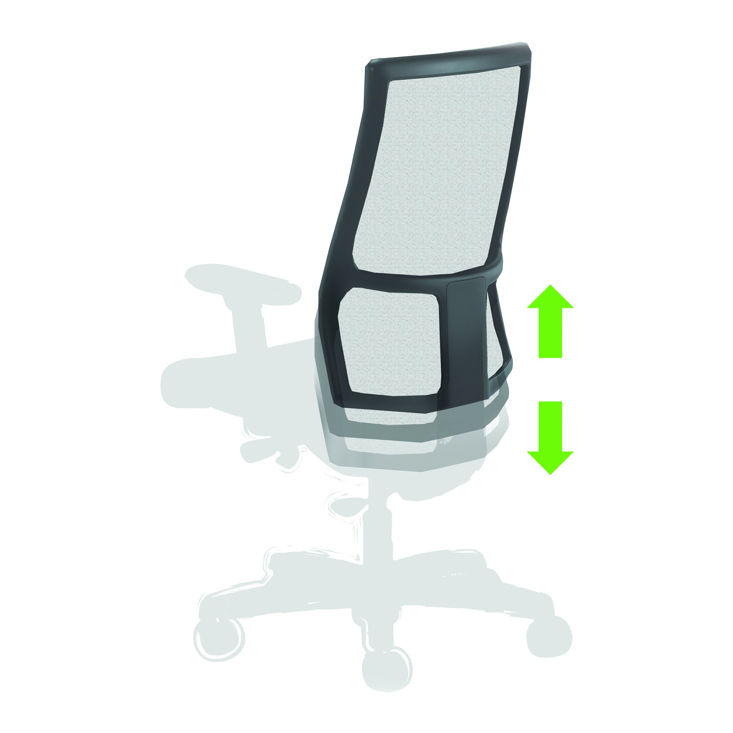 Hon Ignition Series Mid Back Work Chair Mesh Computer Chair