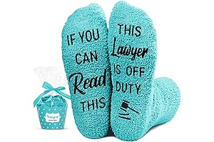 Green Fuzzy Attorney Socks: Law-Inspired Gifts for Lawyers, Law Students, and Law Graduates