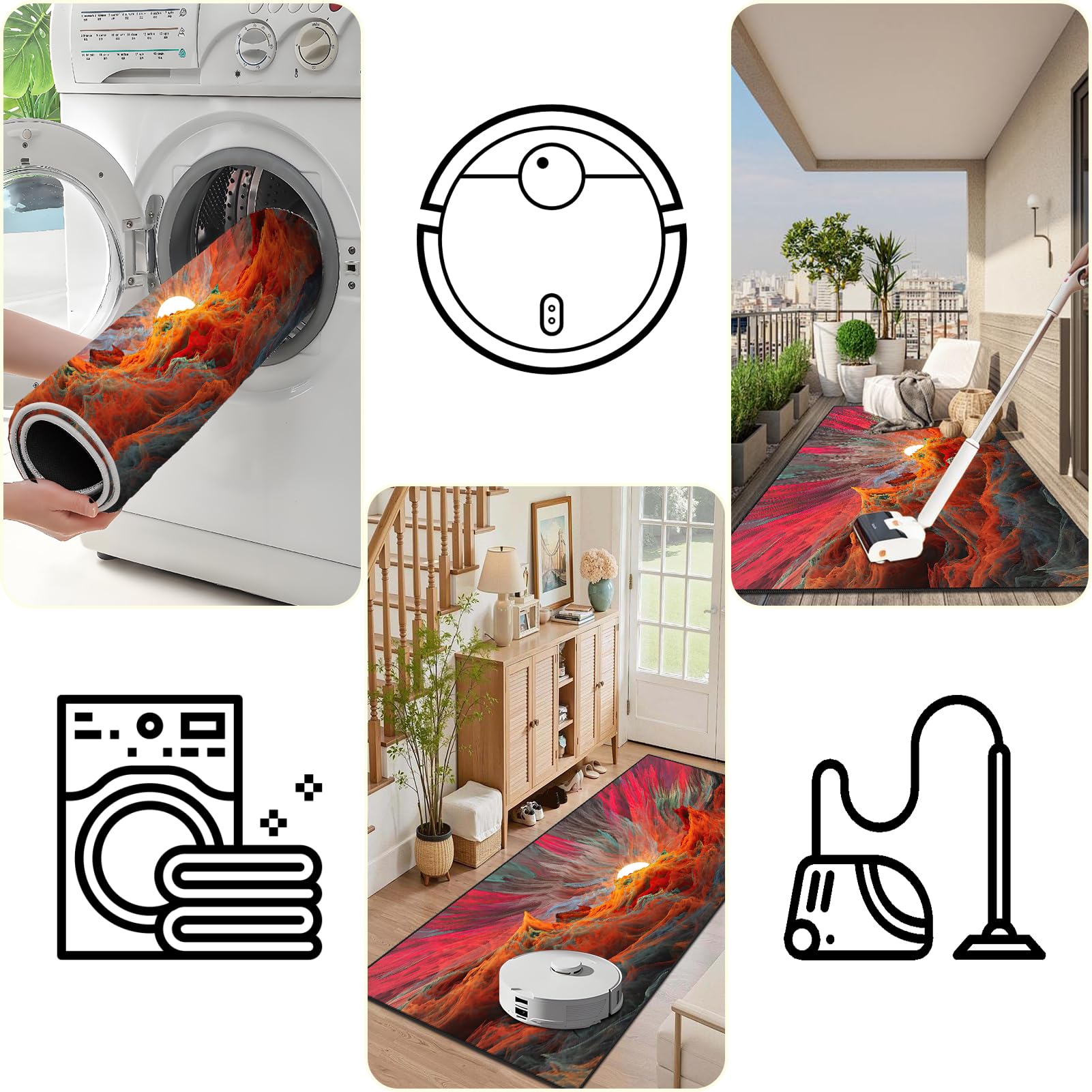 90 x 120 cm Tapis de Sol pour Chaise Gamer Ordinateur Grand