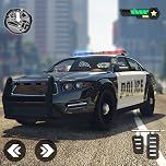 Extreme Police Car Simulator Cop Games: Real Driving- Open World Gangster Crime City Vs Police Car Chase Racing Games- Grand Action Simulator