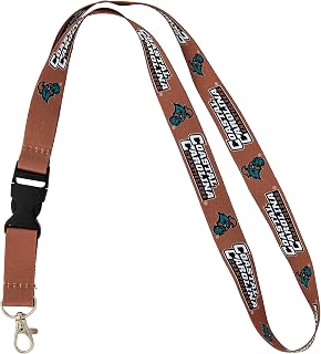 Coastal Carolina University Lanyard Chanticleers CCU CINO Car Keys ID Badge Holder Keychain Detachable Breakaway Snap Buckle (Bronze)