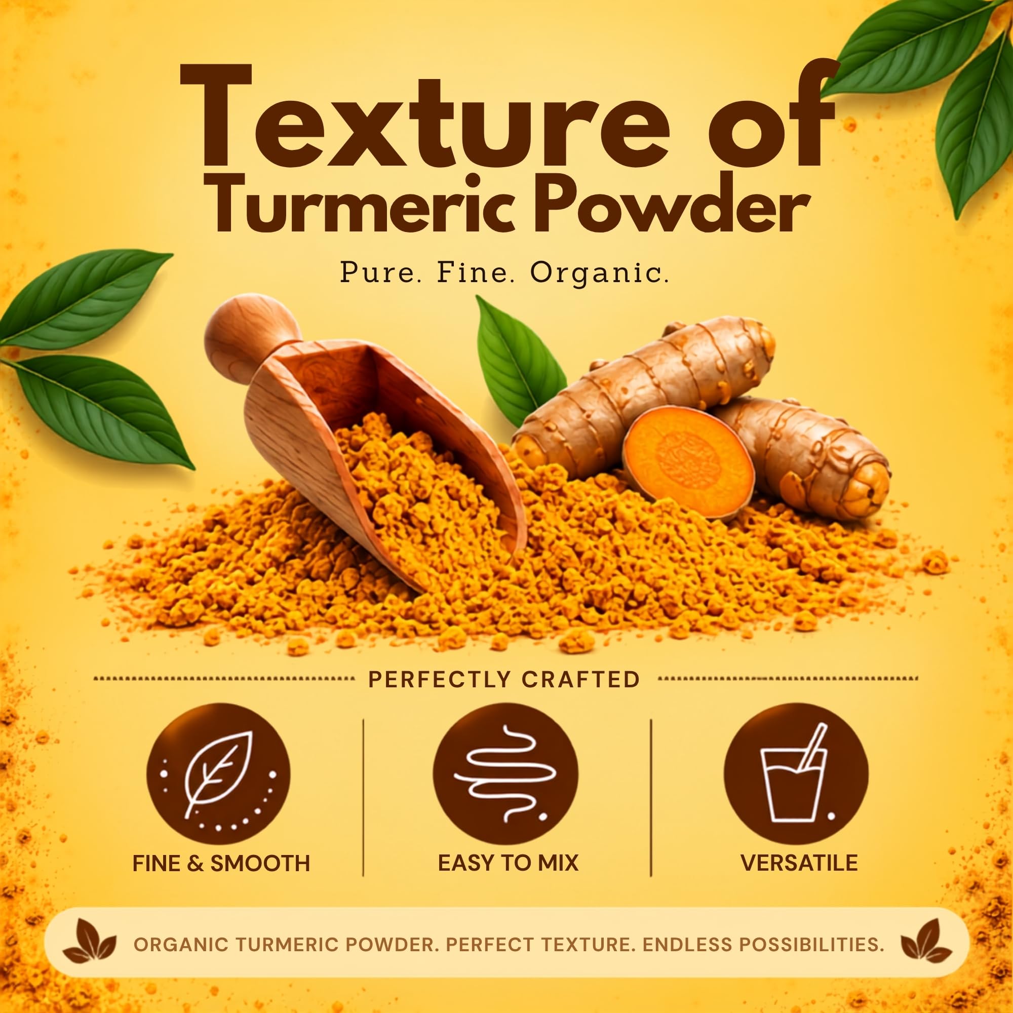 Vitamatic Certified USDA Organic Turmeric Powder – 1 lb (16 oz) — Amazon image 3