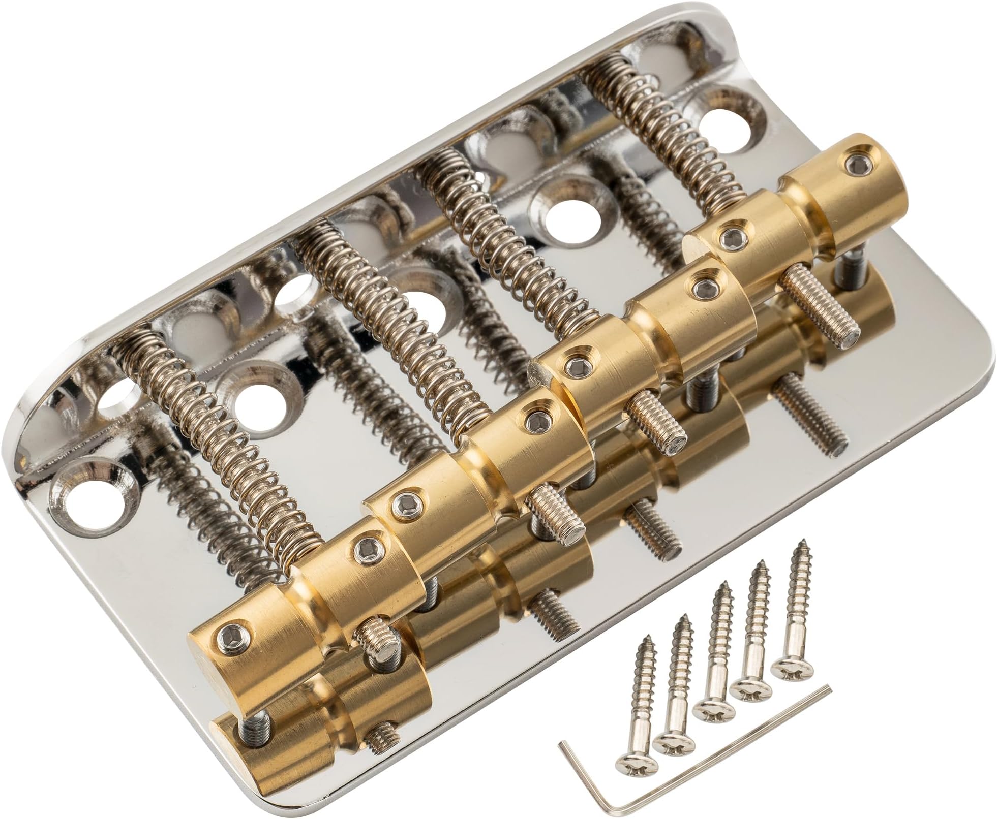 Amazon.com: Wilkinson WOB41 57mm (2-1/4 inch) 4-String Bass Bridge ...