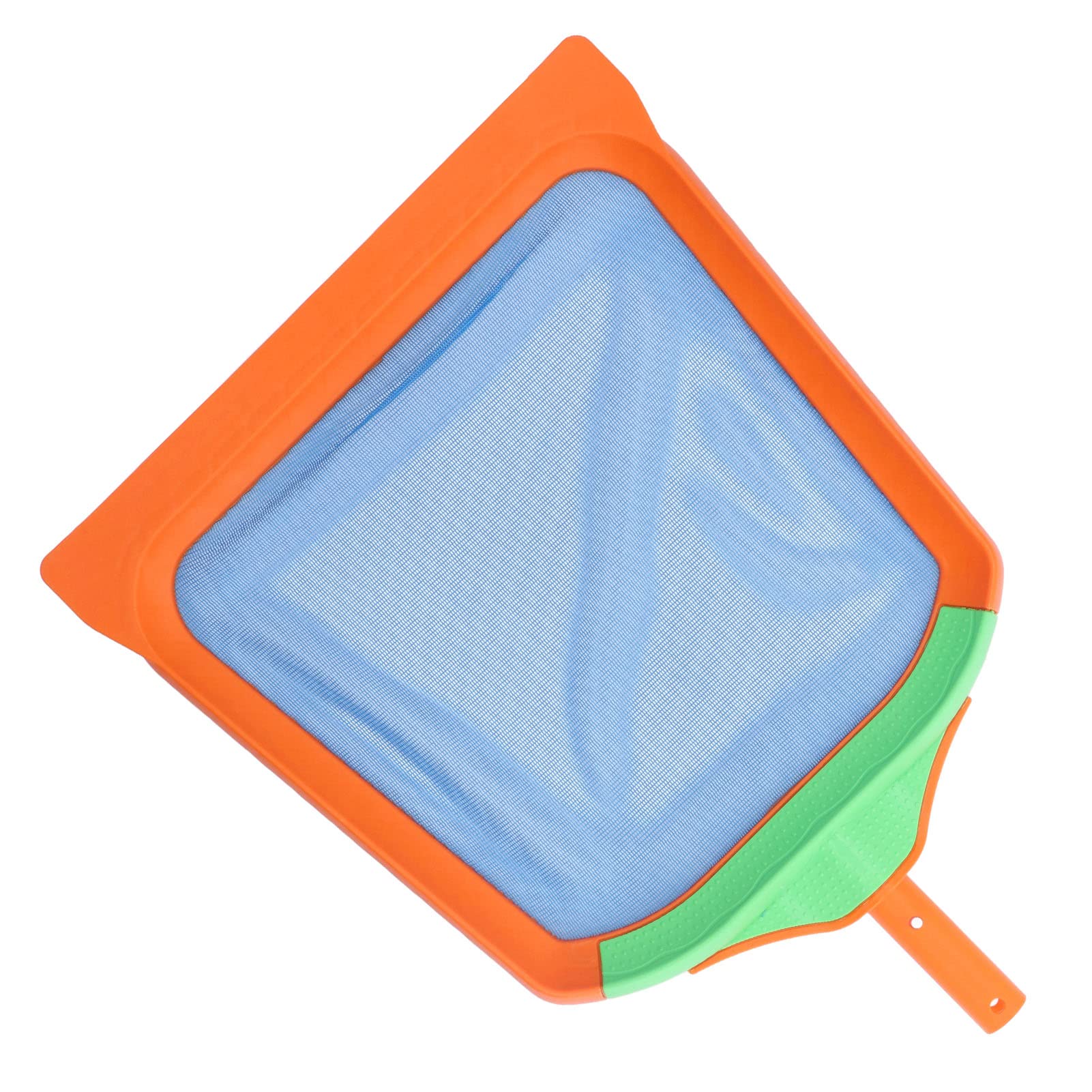 Leaf Skimmer Swimming Pool Maintenance Pool Care Accessory Nylon Mesh Pool Leaf Clean Tool with Plastic Frame for Pools Hot Tubs Spas Fountains