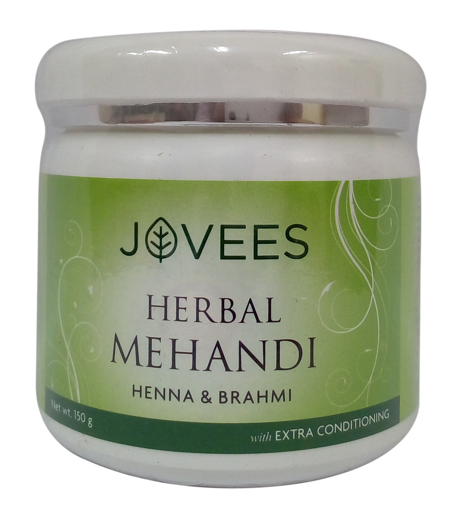 Jovees Herbal Mehandi/Henna Powder | With Amla, Shikakai & Brahmi Powder | For Extra Conditioning | Control Hair Fall & Repairs Damaged Hair 150g